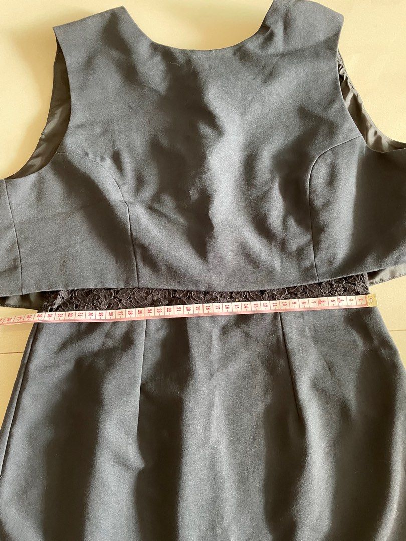 Miss selfridge navy dress top