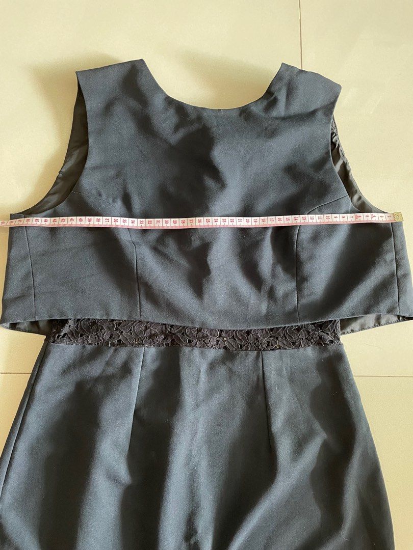 Miss selfridge navy dress outlet