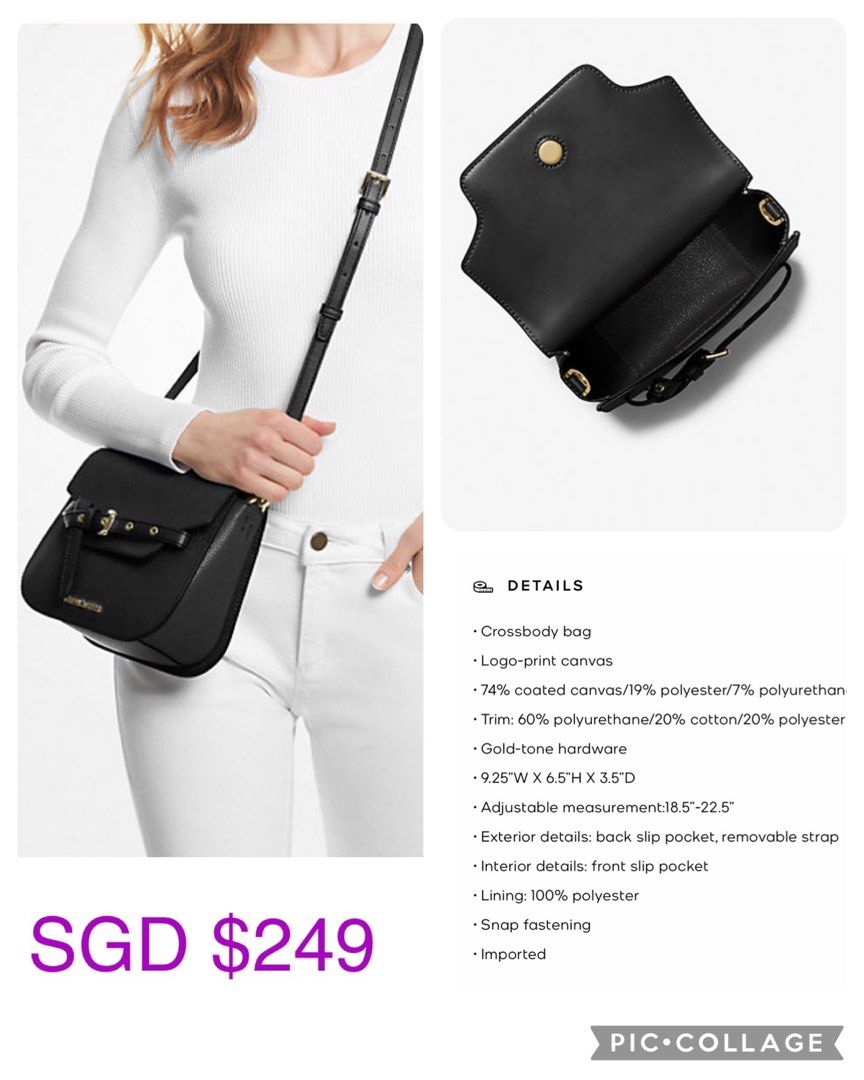 Rebel coated hotsell canvas crossbody bag