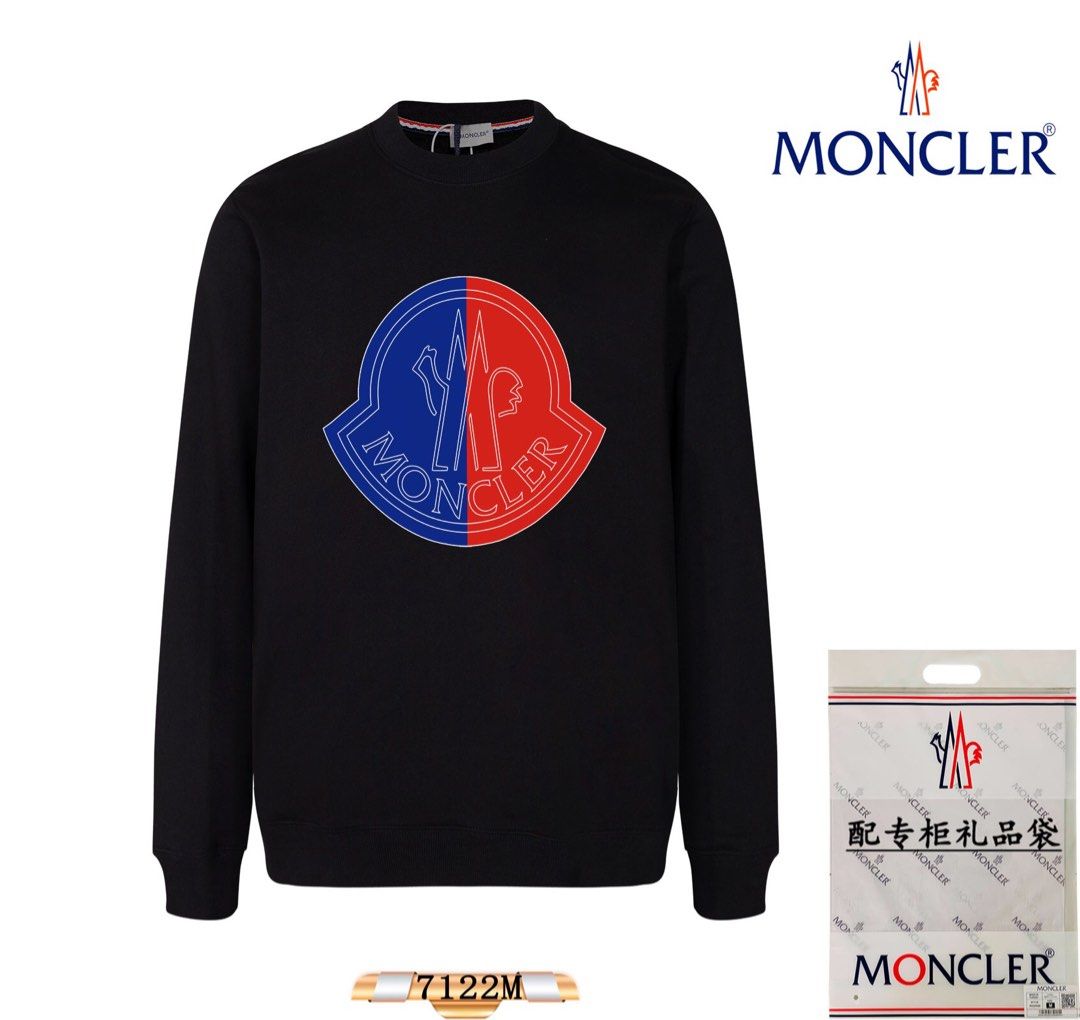 Moncler big logo jumper store