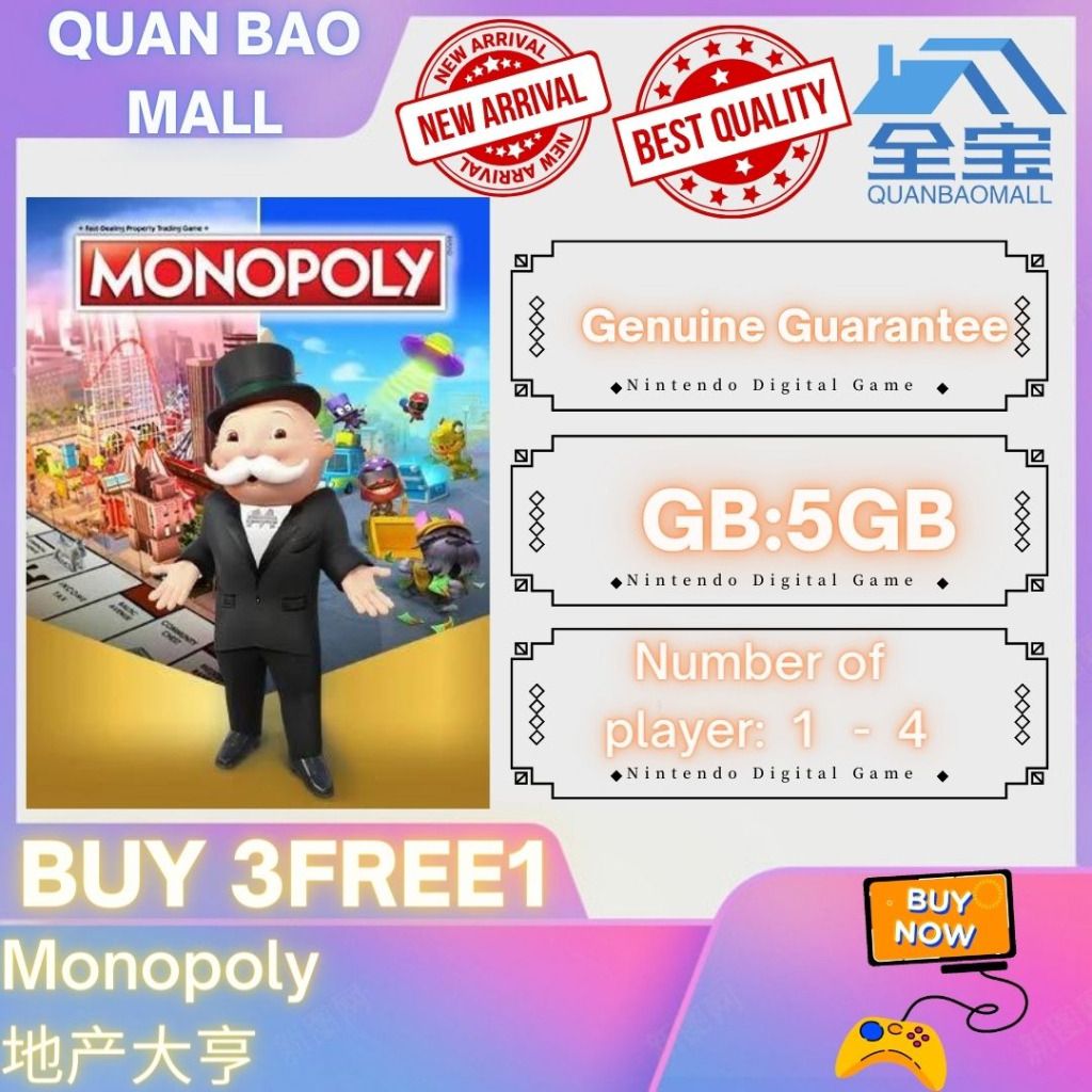 Monopoly switch digital store download