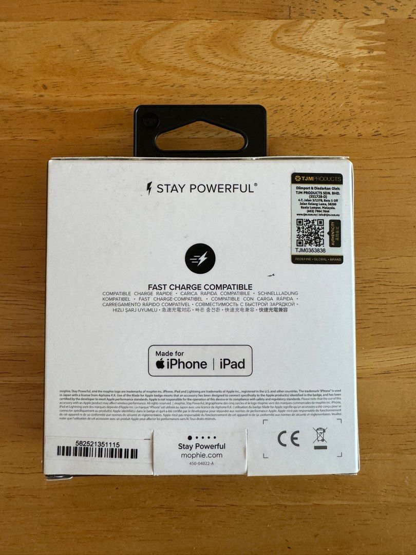 Mophie USBC cable with Lightning connector, Mobile Phones & Gadgets