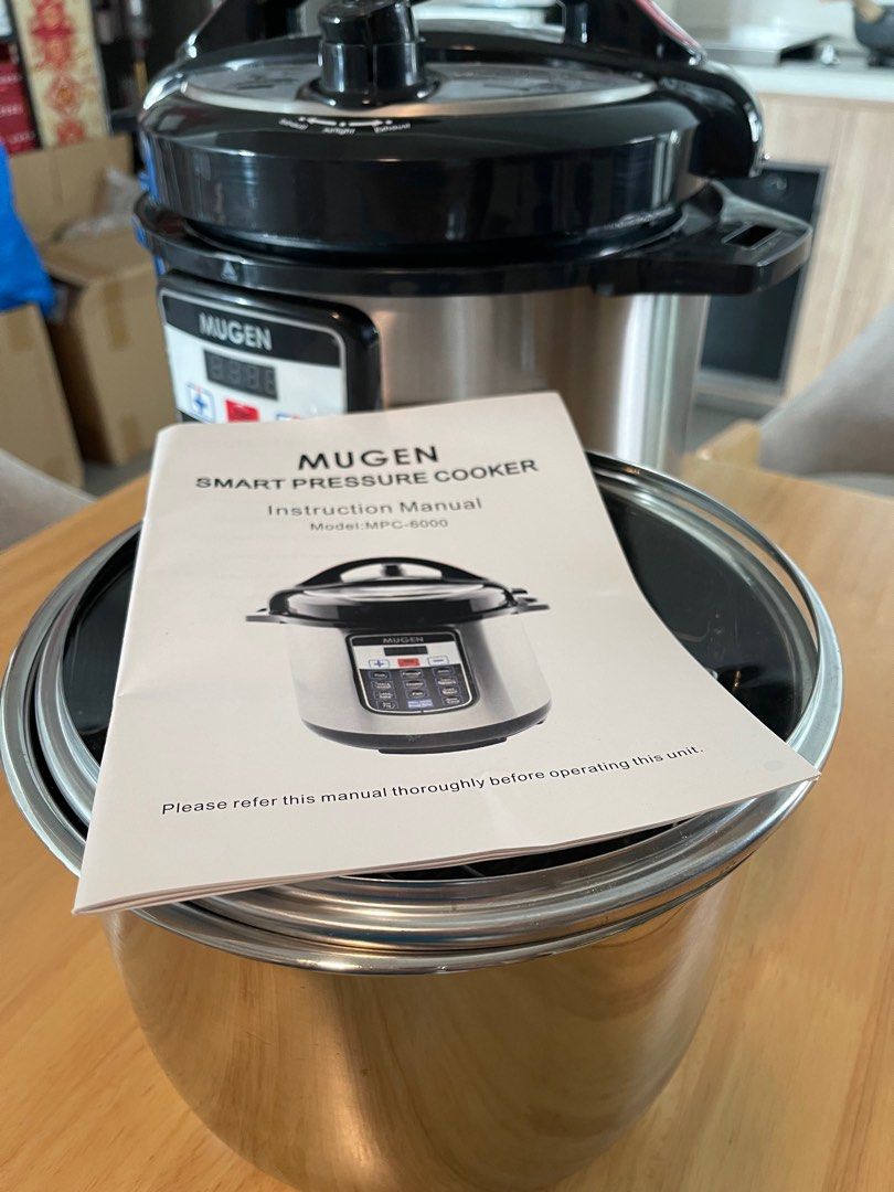 Mugen pressure cooker discount user manual