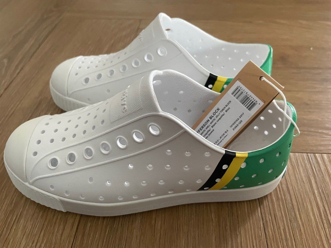 Native Jefferson Block Shell White