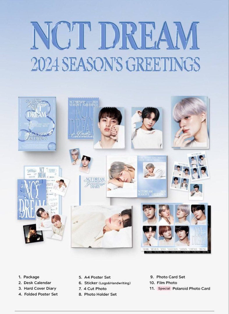 Nct dream seasons greeting 2024 jisung, Hobbies & Toys, Memorabilia