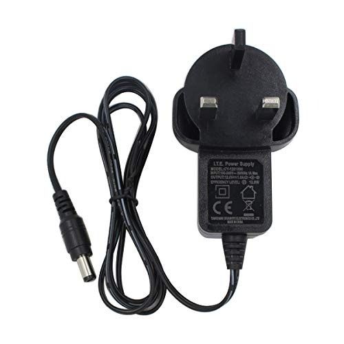 12 Volt Power Supply - 1 Amp Standard (12V 1A DC) 12W Adapter Connector  Size 5.5mm x 2.1mm 