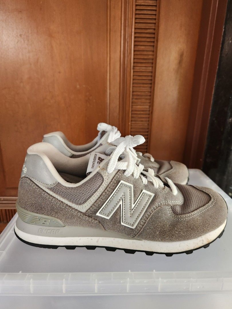 New balance 574 grey UK7 Men s Fashion Footwear Sneakers on
