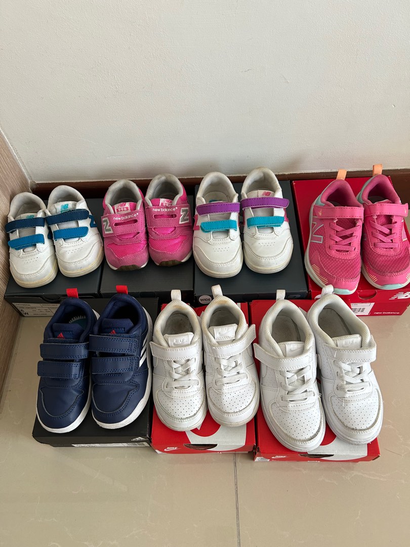 New Balance/ Nike/ Adidas Kids shoes, Babies & Kids, Babies & Kids Fashion on Carousell