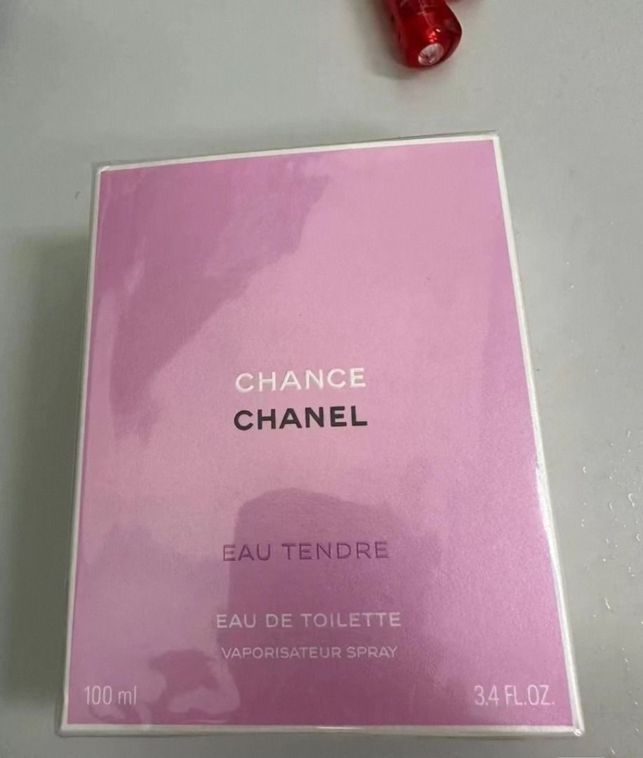 New Chanel Chance Eau Tendre perfume 100ml, Beauty & Personal Care,  Fragrance & Deodorants on Carousell