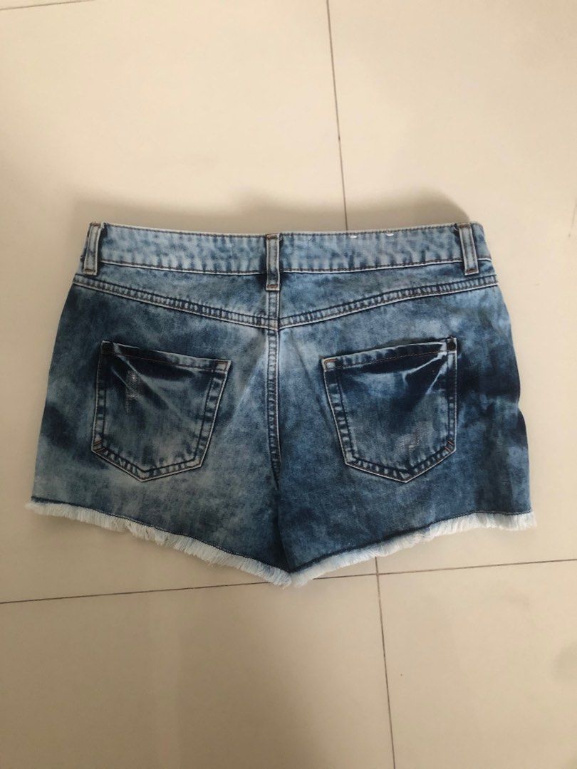 High Waist Denim Shorts Wide Leg A-line Hot Pants 's Summer 2021 New Style  Korean Women Loose and Thin Large Size Jeans White - AliExpress
