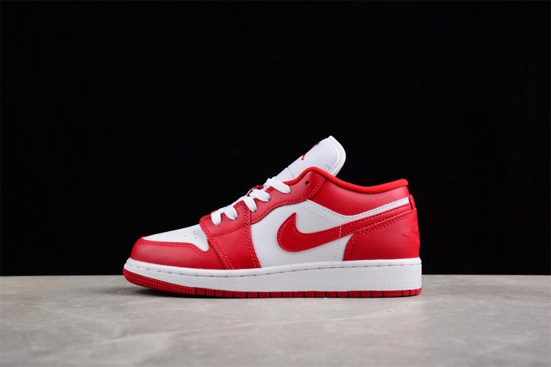 NIKE Air Jordan 1 Low Gym Red White shoes Euro 35.5 40