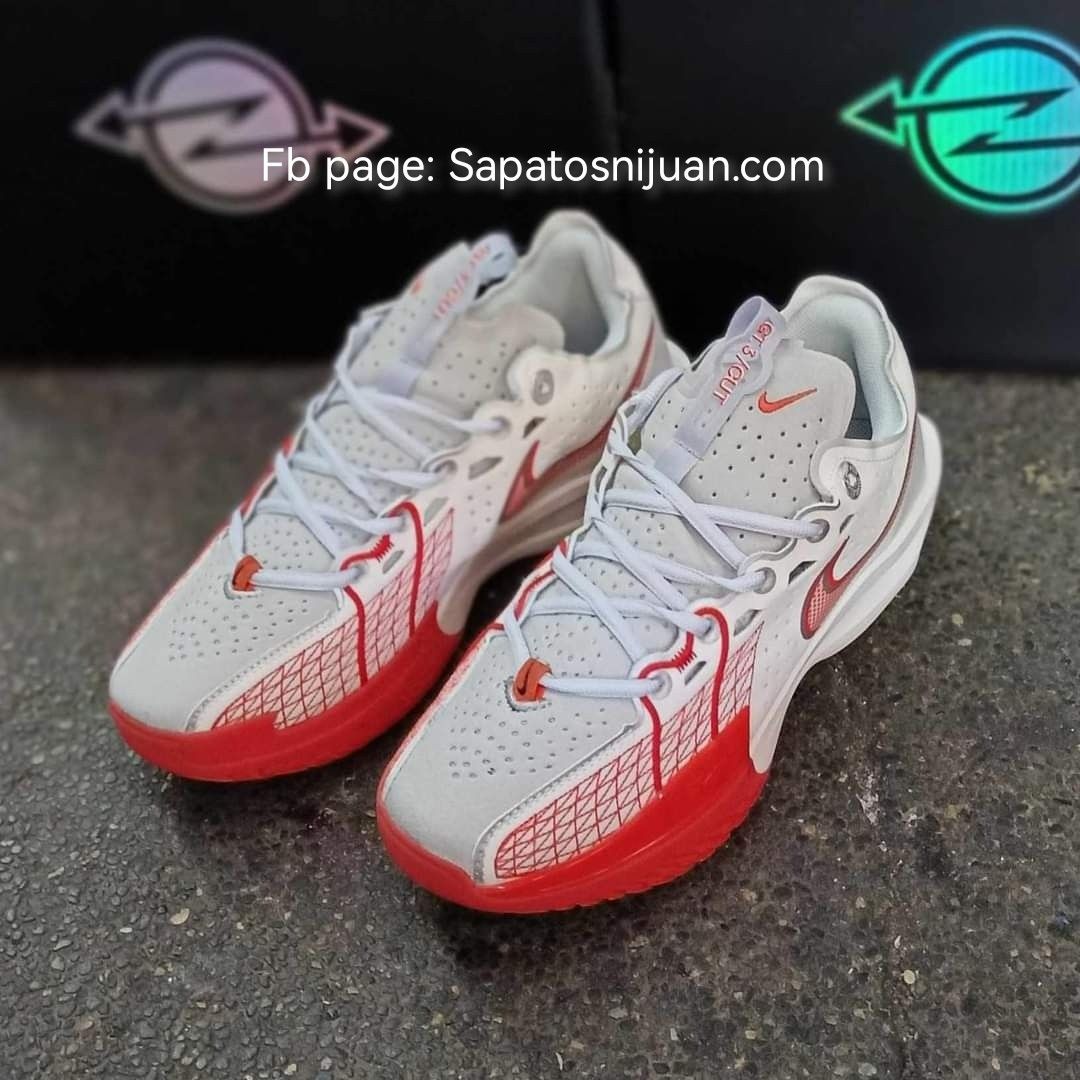 Nike Gt cut 3 white red, Men