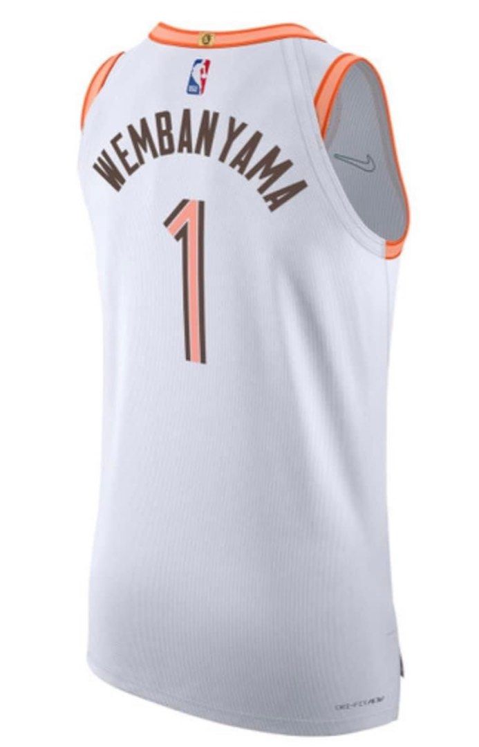 ⭐️新貨預訂⭐️Nike NBA San Antonio Spurs Victor Wembanyama 2023