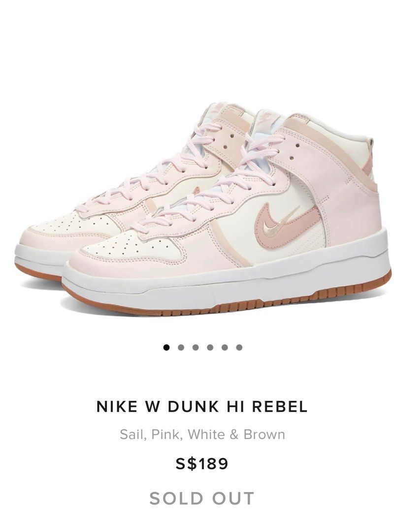 nike dunk high rebel women's