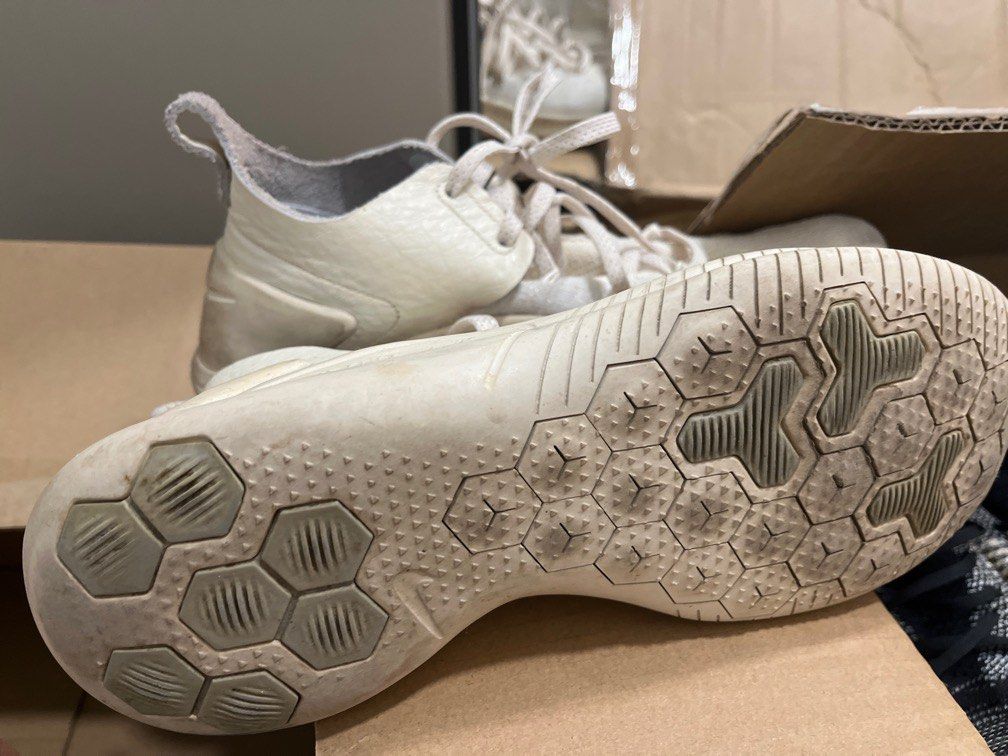 White leather sales sports shoes