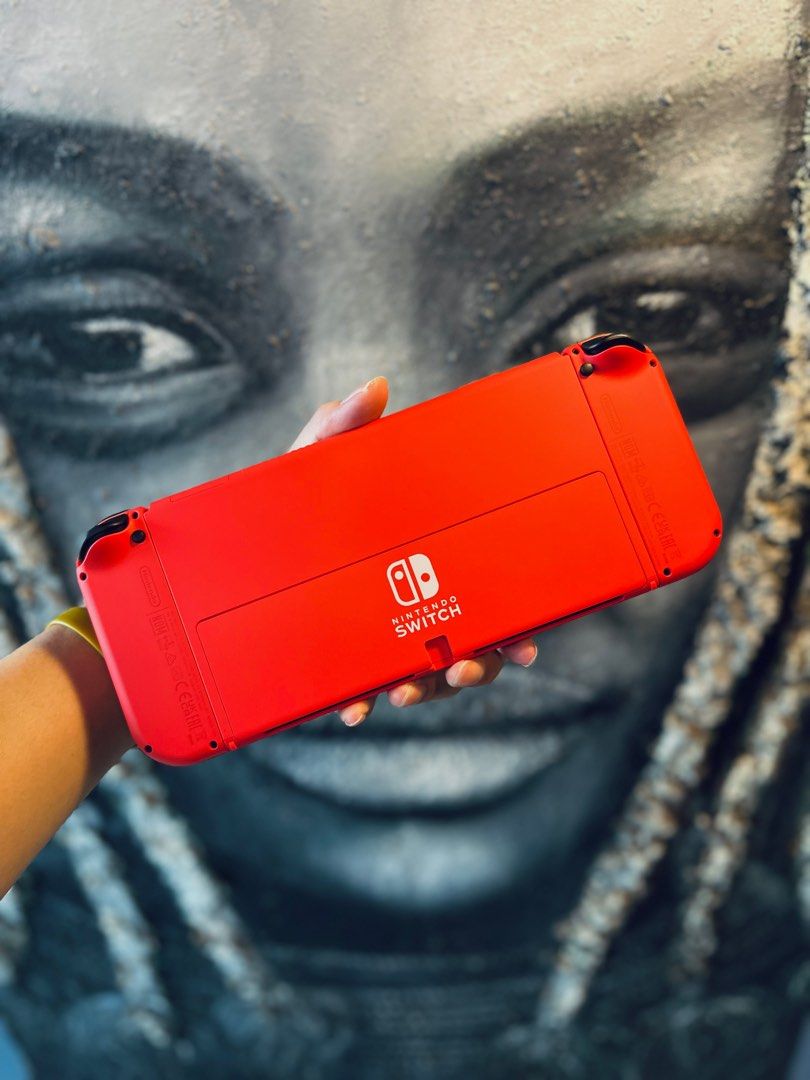 Nintendo Switch OLED(Mario Red limited edition), Video Gaming, Video ...