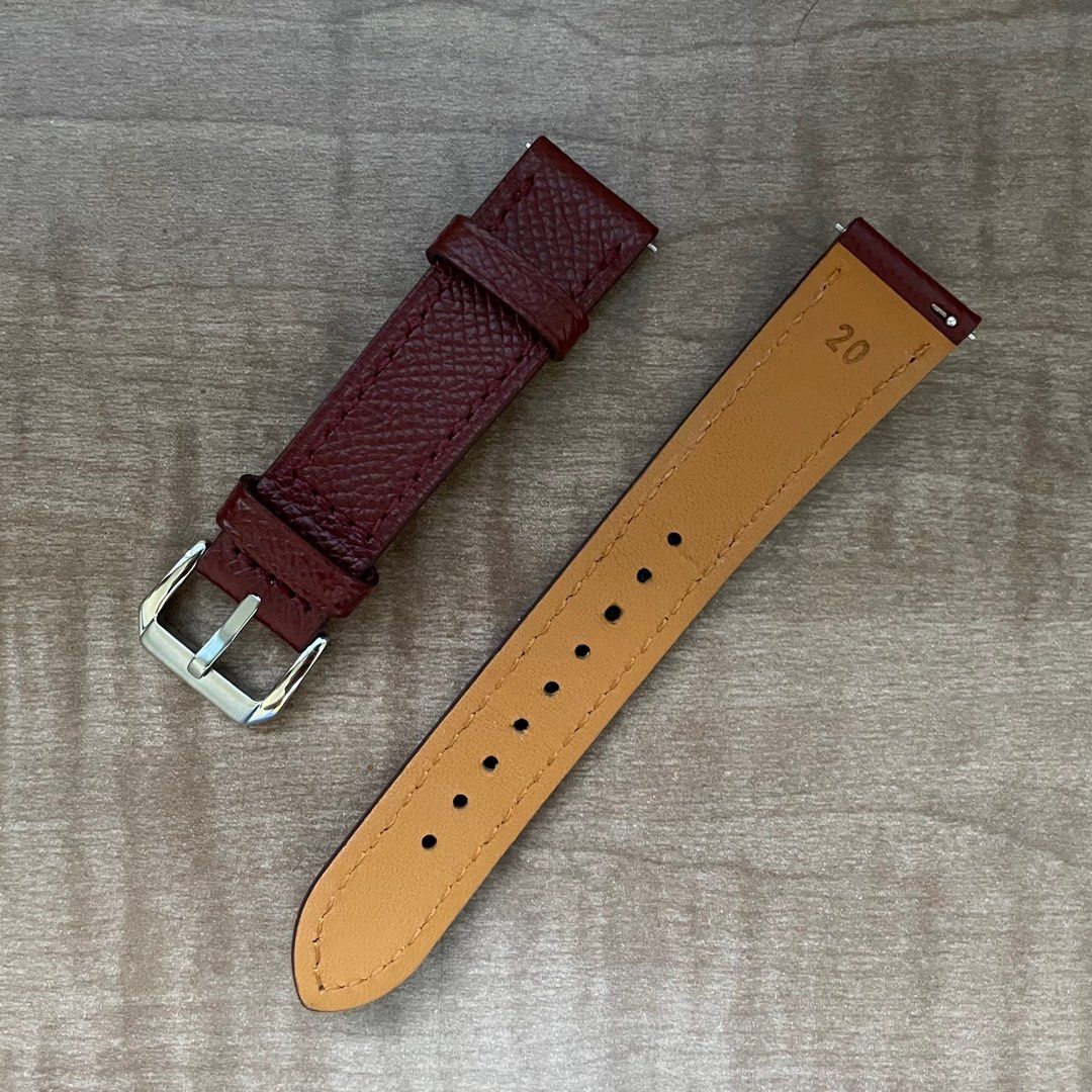 Nomad Watch Works Dress Epsom Leather Strap