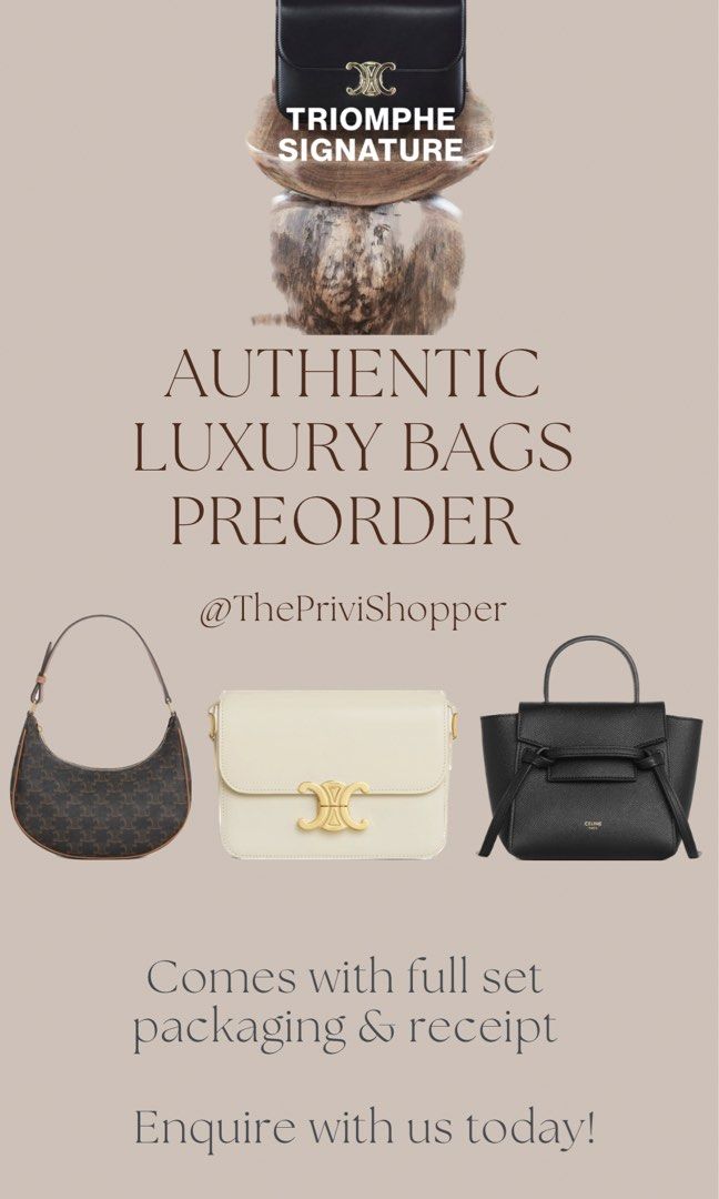 6 Europe Shopping Spree For Authentic Luxury Items Open For Pre Order  (Preorder), Bulletin Board, Preorders on Carousell