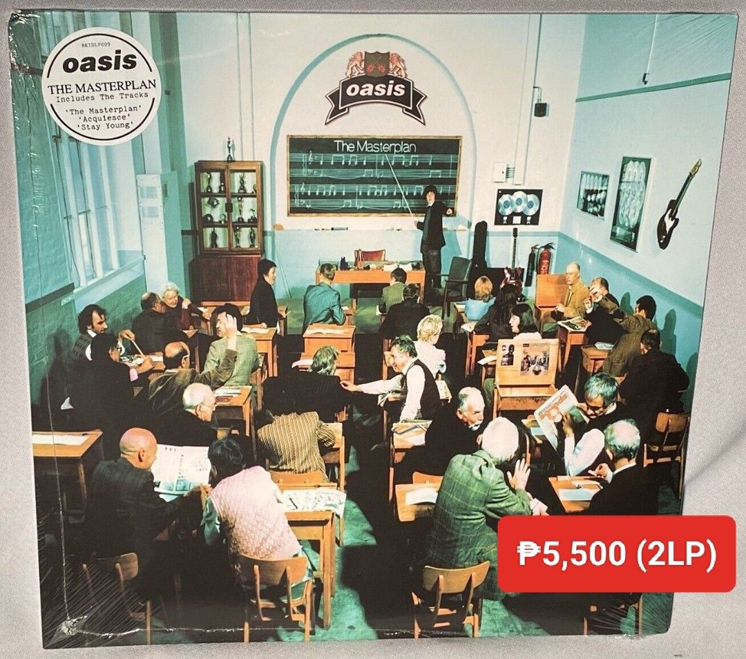 Oasis - Masterplan Vinyl (Category: Vinyls) located in Manila. Submitted by jhenaloymerchandise (Listing ID 1263586269, Image 1). Description: Oasis - Masterplan = ₱5,500 (2LP) Brand New sealed made in E.U..