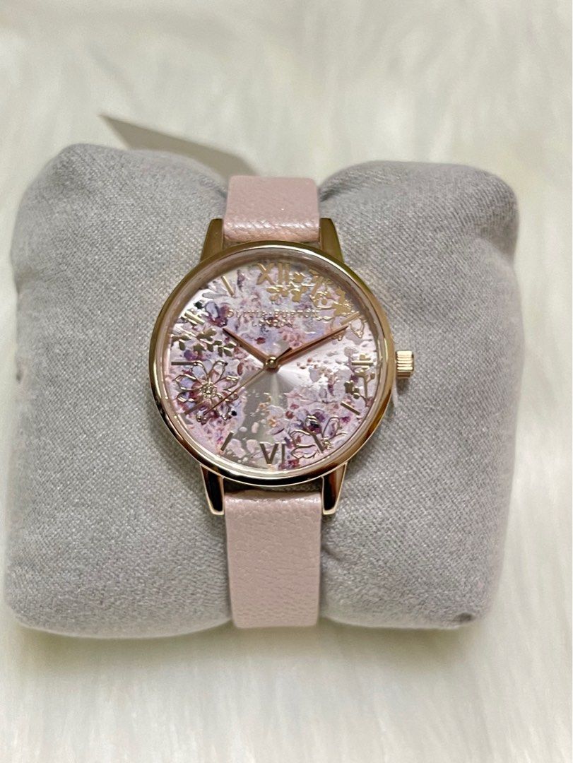 Olivia burton best sale abstract floral watch