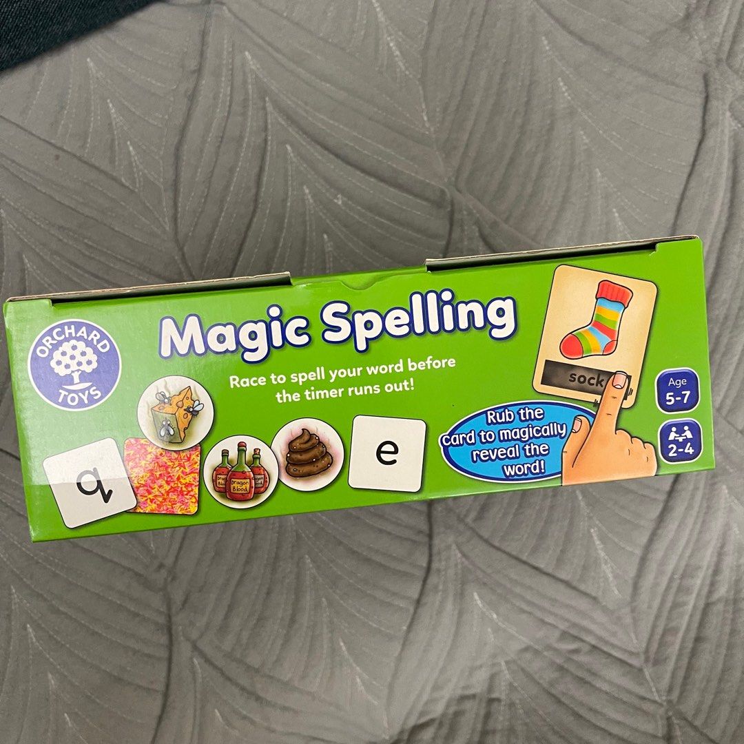 Orchard Toys Magic Spelling Carousell