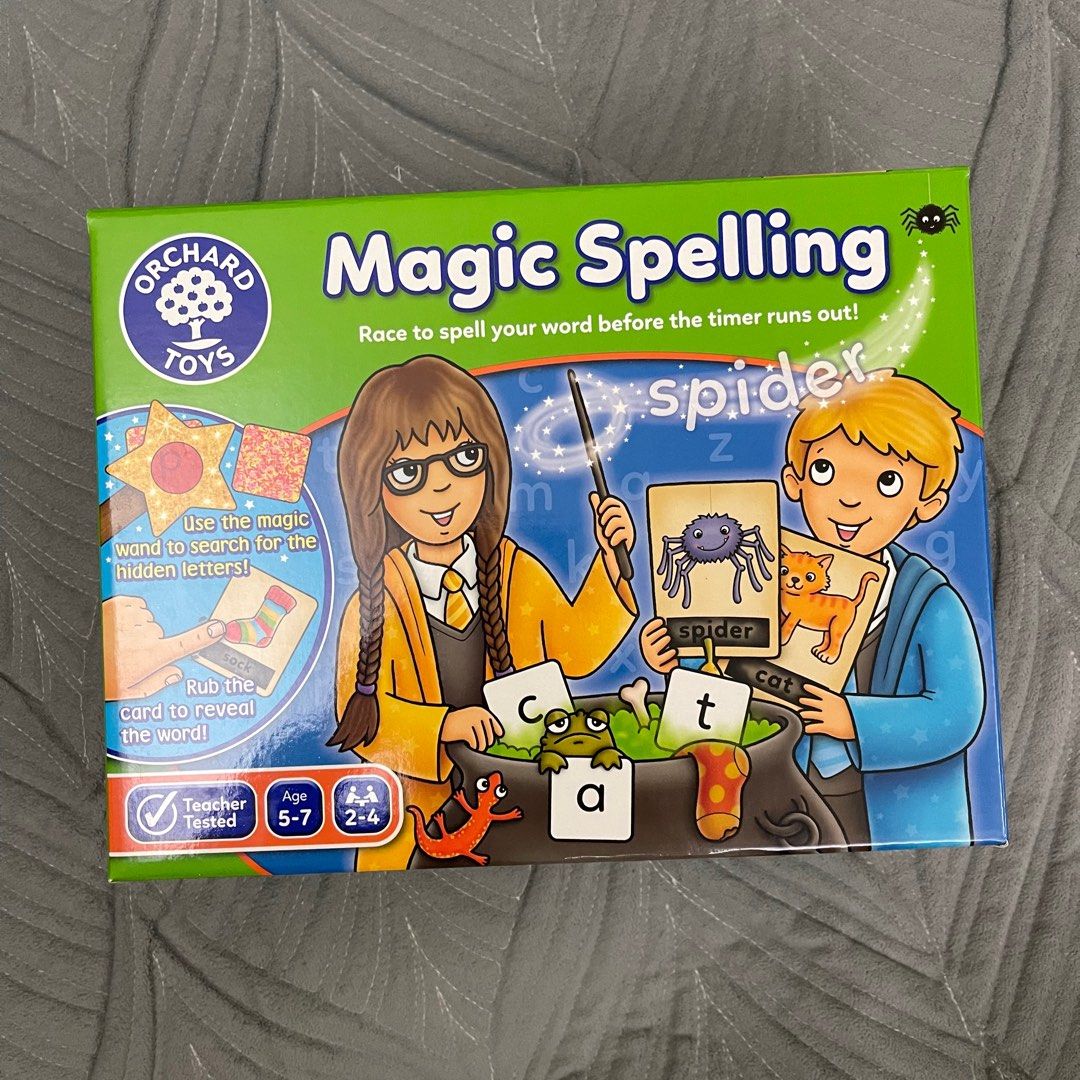 Orchard Toys Magic Spelling Carousell
