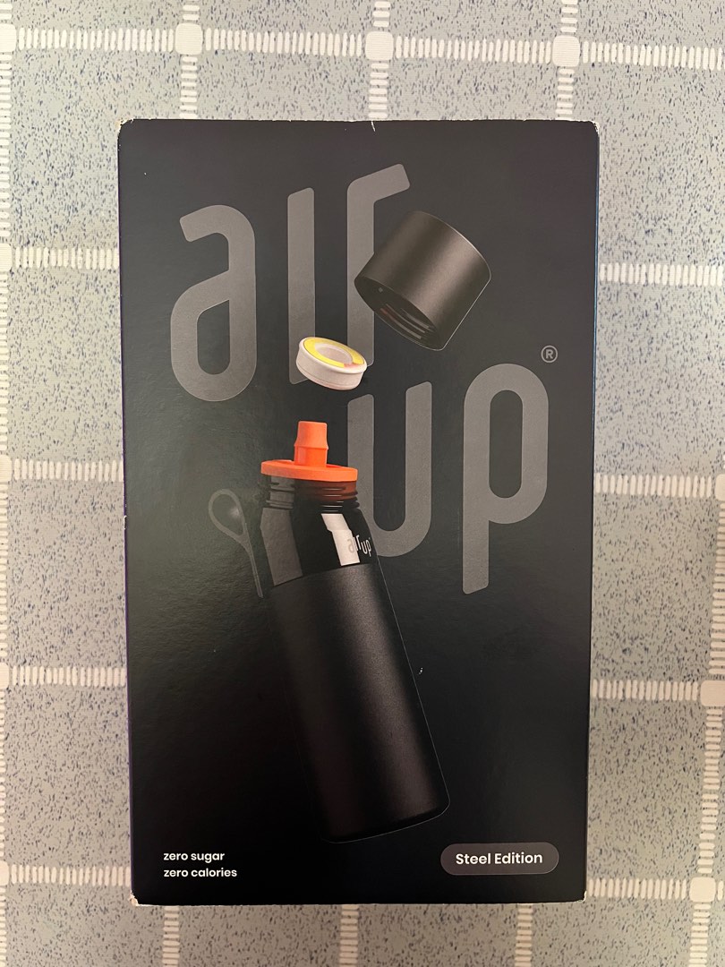 Air Up Original Bottle (Steel Edition, Pitch Black), Furniture & Home Living,  Kitchenware & Tableware, Water Bottles & Tumblers on Carousell