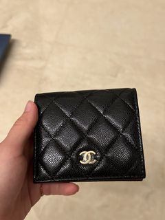 CHANEL 2024 SS Classic Zipped Coin Purse ( AP0216 Y01588 C3906)