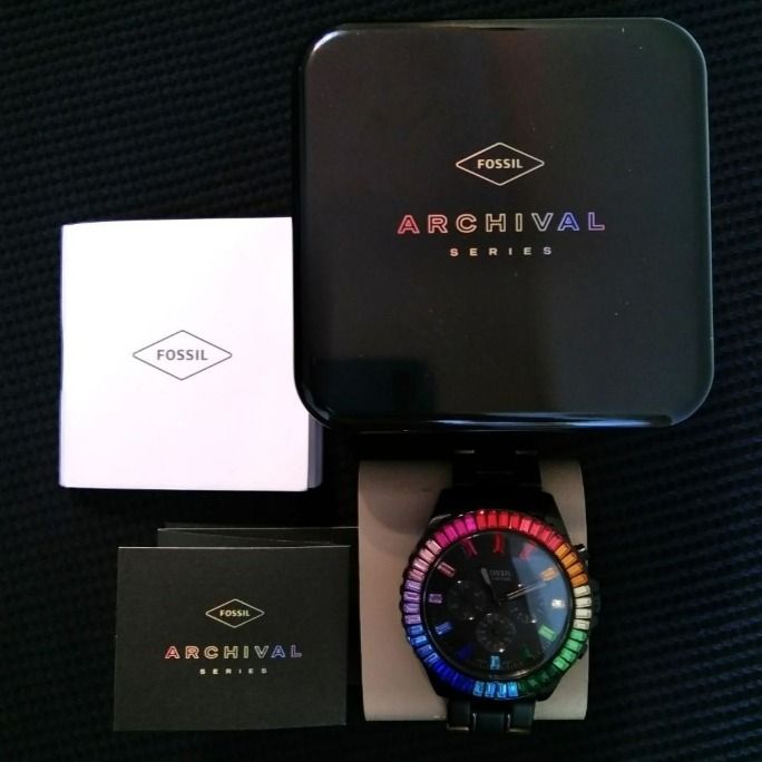 Fossil archival series clearance rainbow