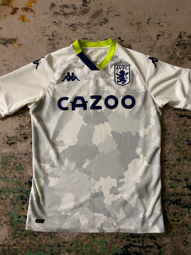 Original Kappa Aston Villa 2020 21 Third Football Shirt Kit Jersey