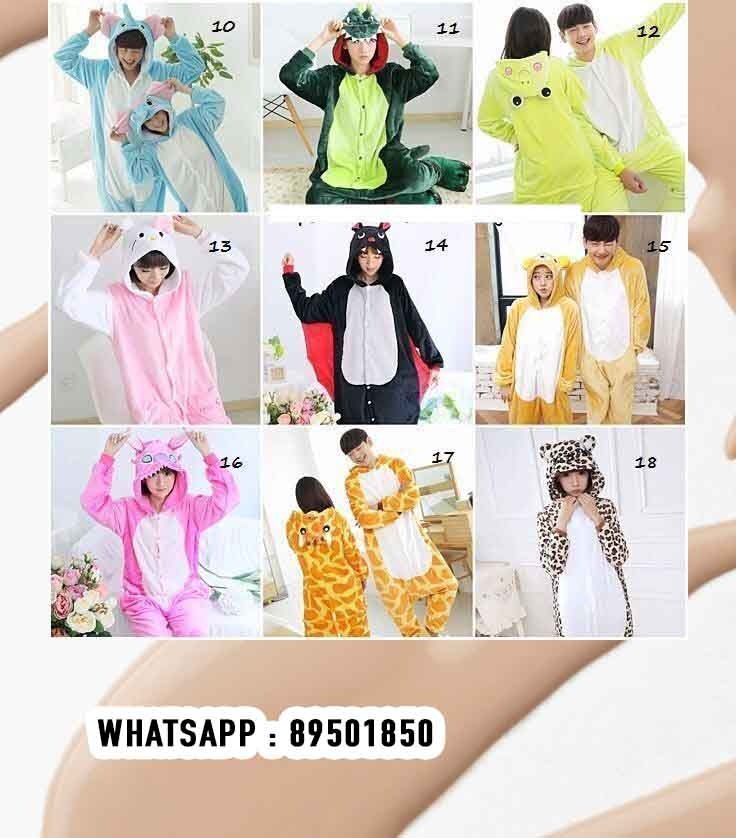 Men Women Kigurumi Onesie Pajamas Unisex Animal Cosplay Costume For Halloween Party