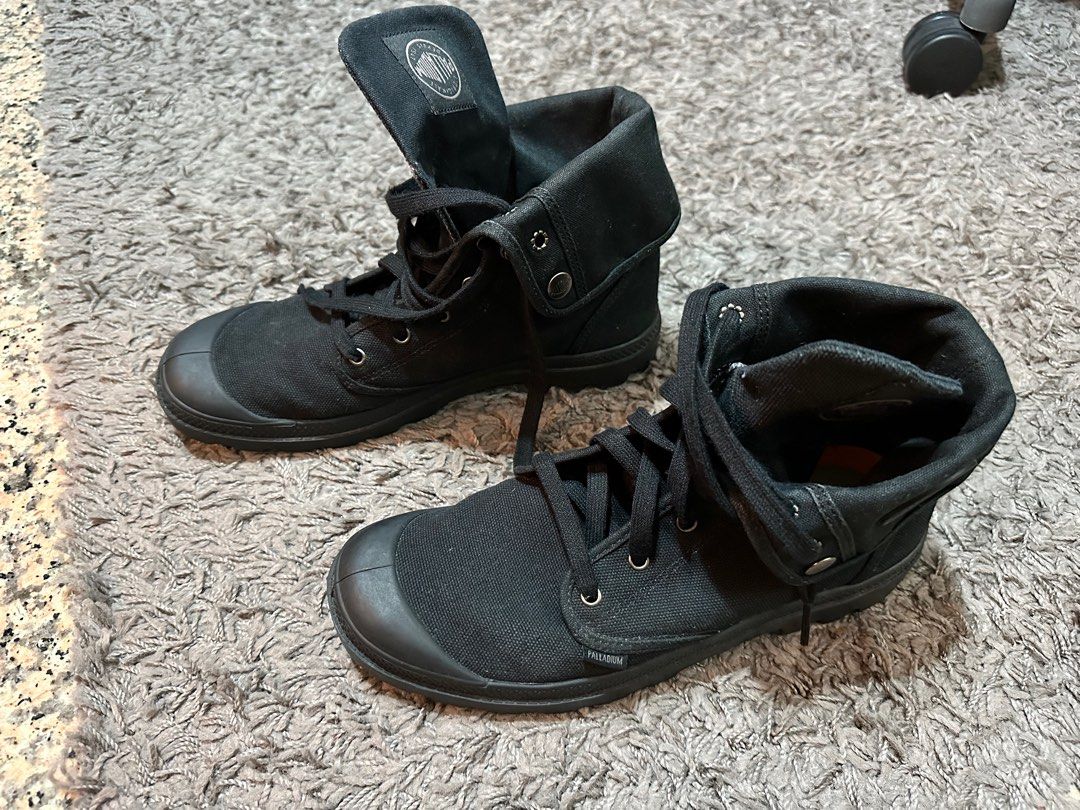 Palladium Men s Baggy Canvas Boots Men s Fashion Footwear Boots