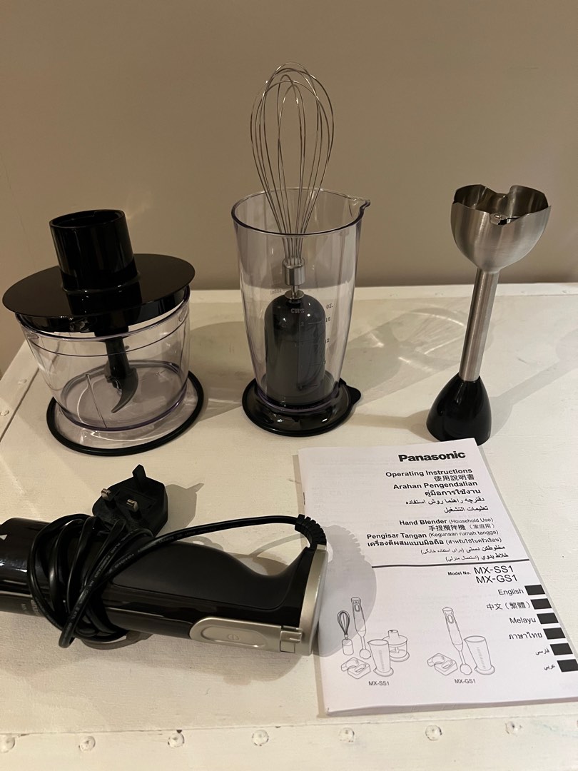 Panasonic 3 in 1 Hand Blender, TV & Home Appliances, Kitchen Appliances