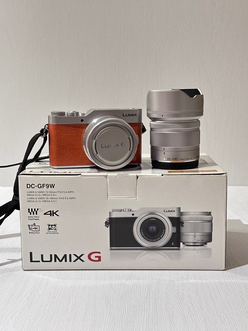 Panasonic Lumix GF9 dual lens 12-32mm 35-100mm