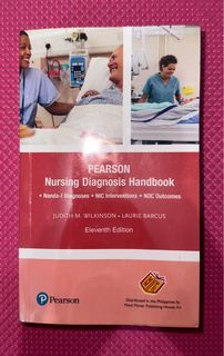 Pearson Nursing Diagnosis Handbook (NANDA), 11th Edition (Wilkinson & Barcus)