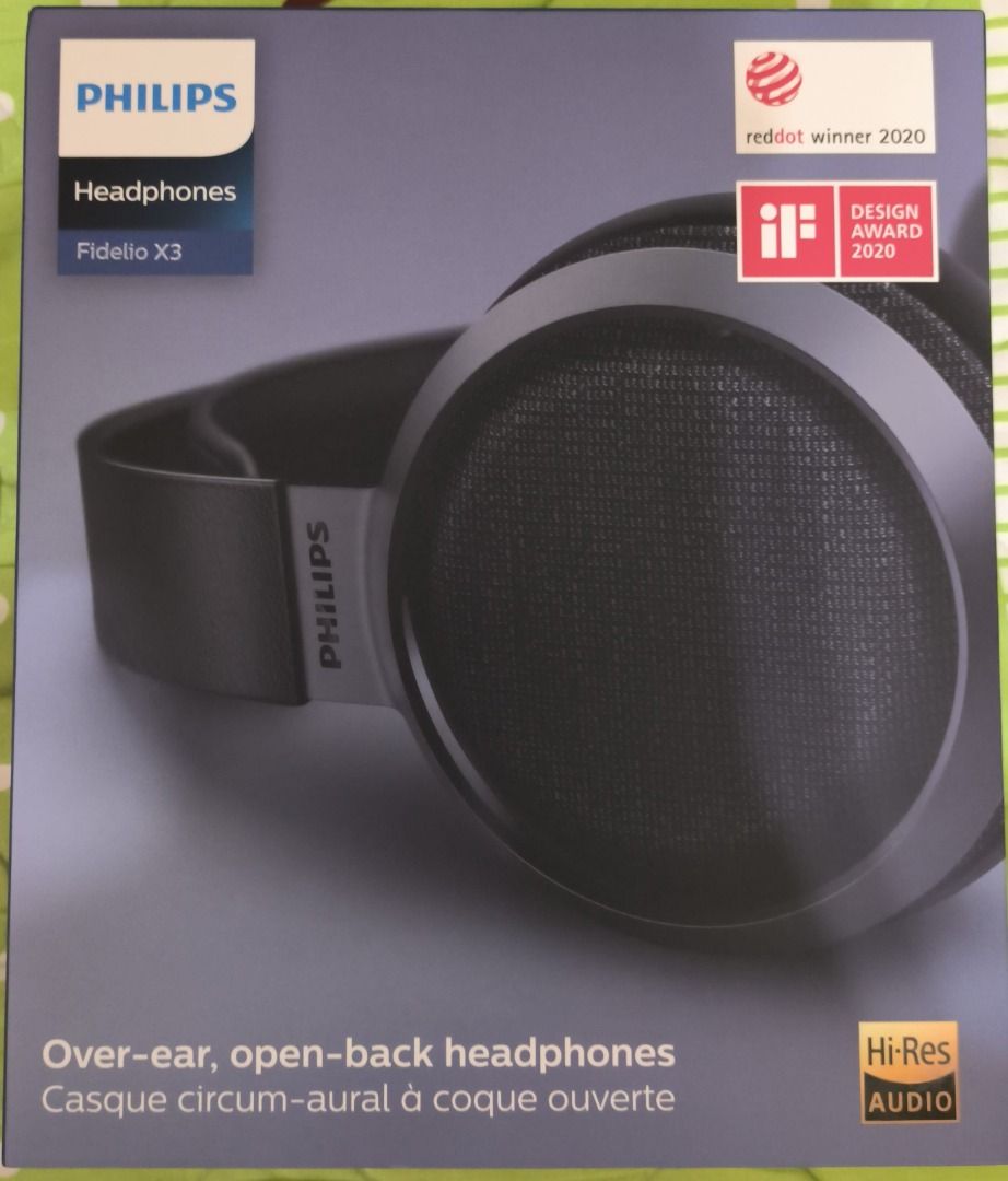 Philips Fidelio X3 旗艦 耳罩式 耳機 飛利浦 台灣公司貨 全新未拆 Headphones