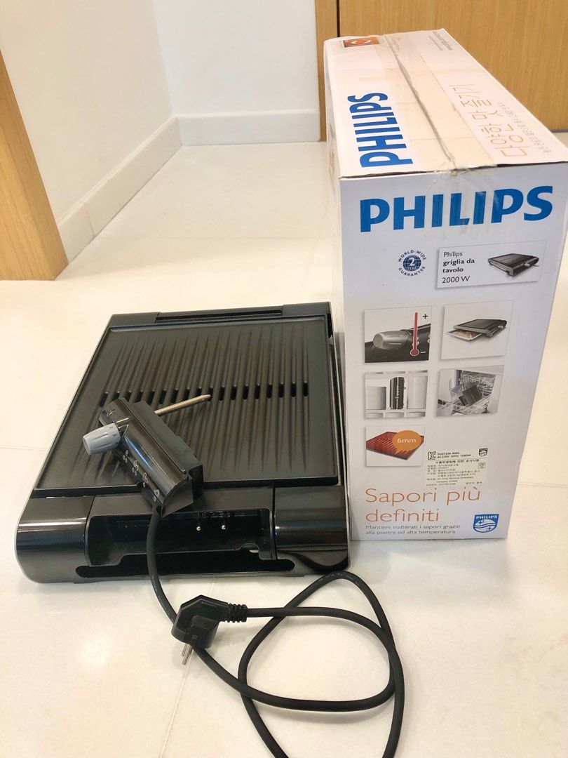 PHILIPS Table grill, TV & Home Appliances, Kitchen Appliances, BBQ