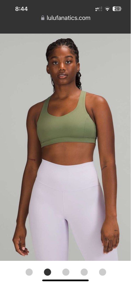 PL Lululemon Free to be serene green twill, Women's Fashion, Activewear on  Carousell
