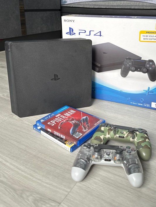 Ps4 slim 1tb spiderman hotsell