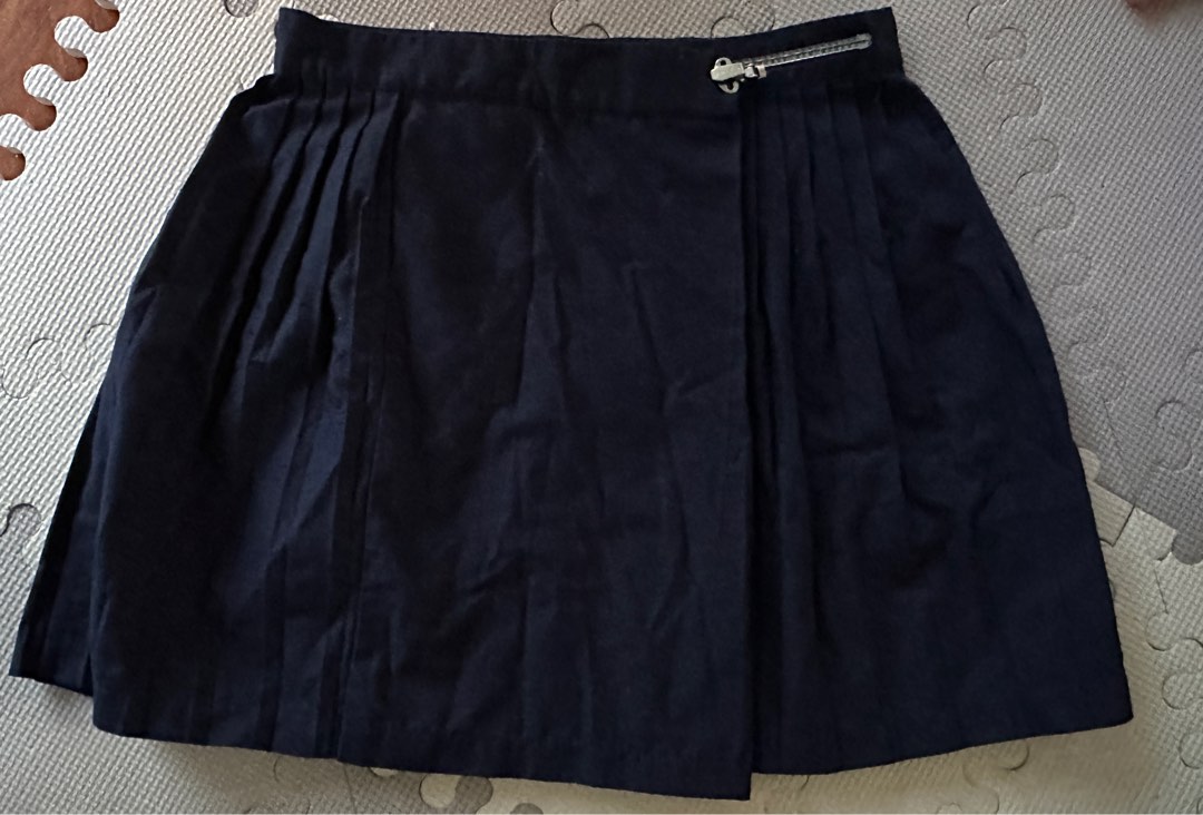Blue pleated deals netball skirt