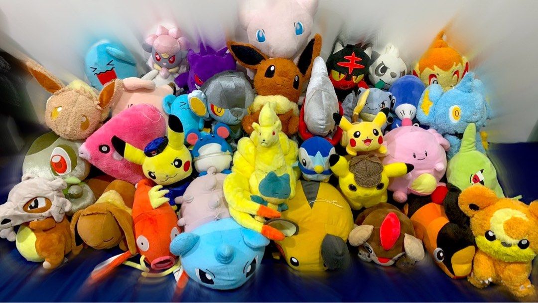 POKEMON PLUSHIES FOR SALE!! (Category: Plushies & Soft Toys) located in Bulacan. Submitted by pablos_corner (Listing ID 1263639439, Image 1). Description: Pm for inquiries Price starts at 150.