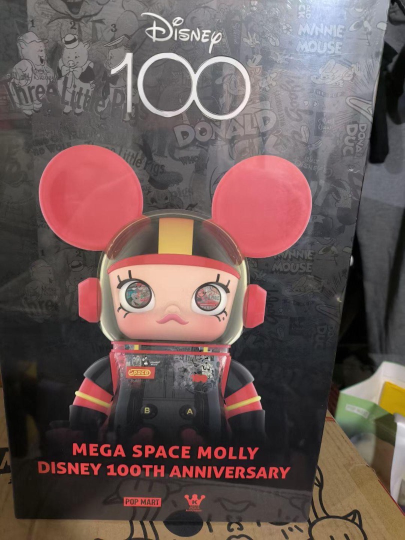 PopMart Space Molly Disney 100th Anniversary Mickey Mouse v2