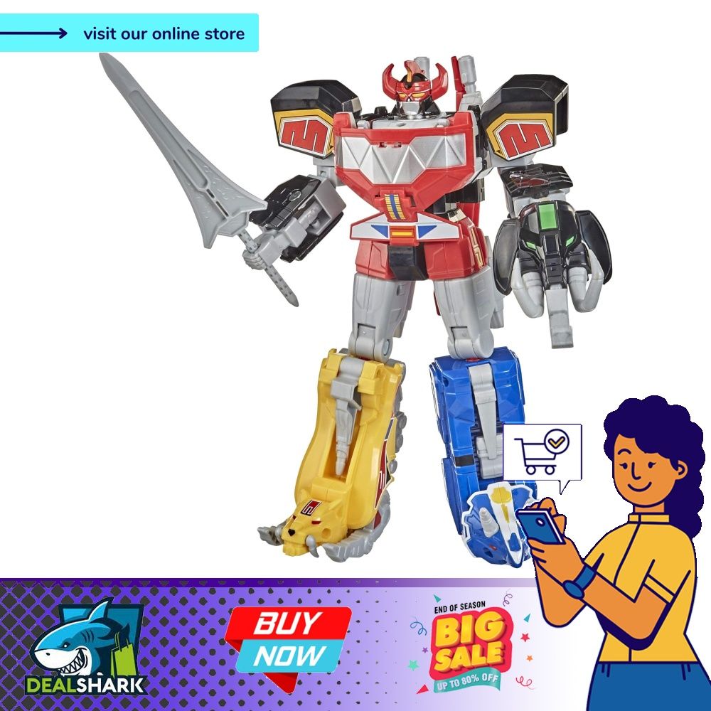 Mmpr clearance megazord toy