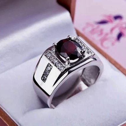 Garnet jewelry clearance for him