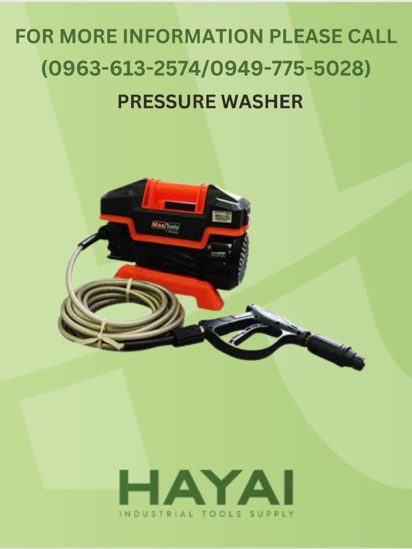 PRESSURE WASHER, Commercial & Industrial, Construction Tools ...