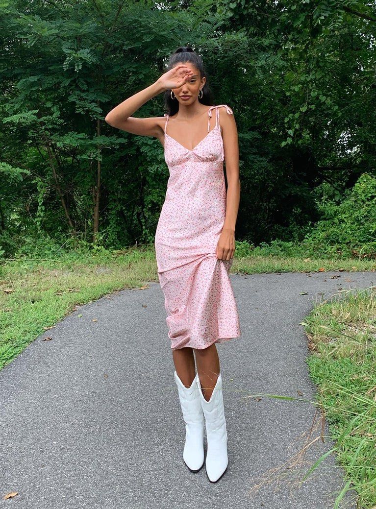 veronica midi dress princess polly Princess Polly Veronica Midi Dress, Women's Fashion, Dresses & Sets, Dresses  on Carousell