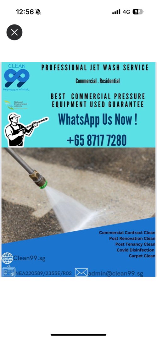 Professional jet cheap wash service