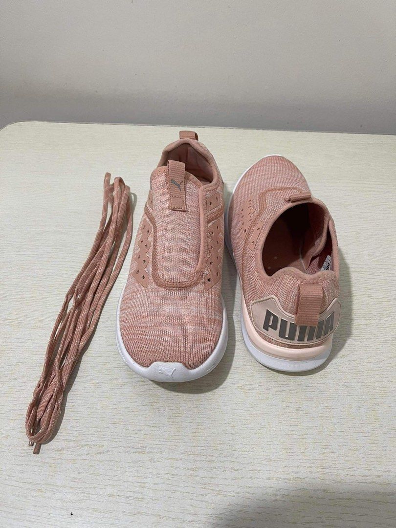 Puma ignite store femme rose