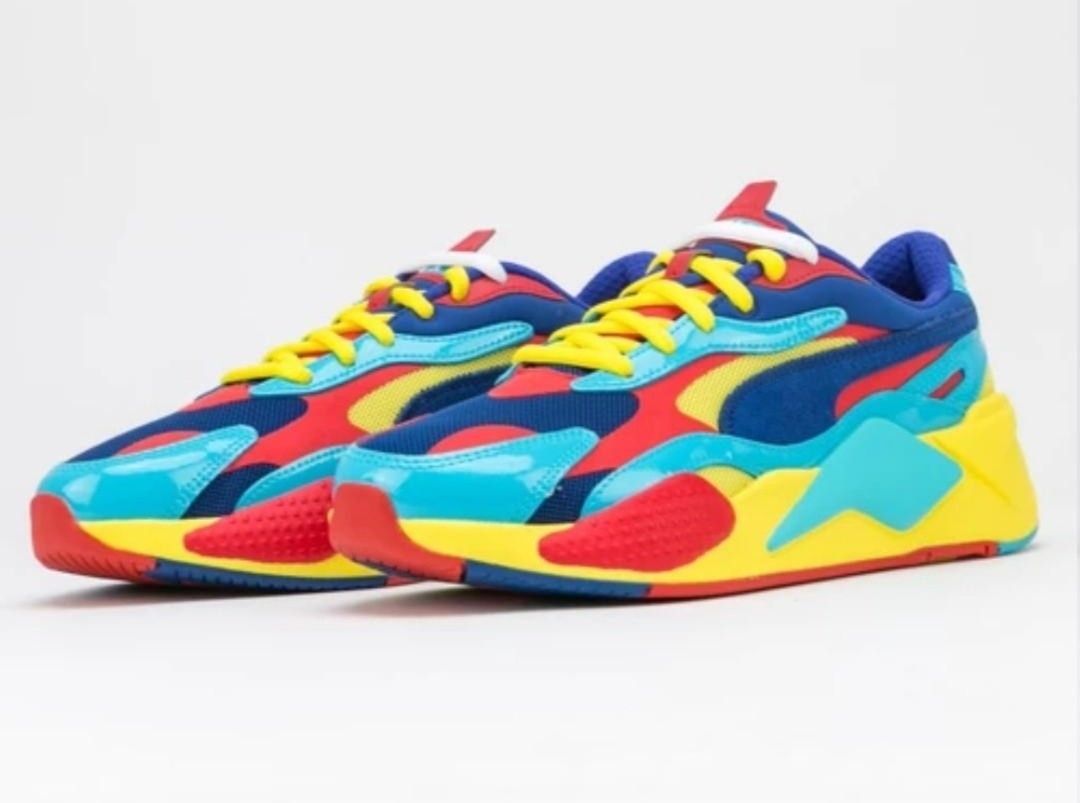 Puma RSX Plastic Colorway size 12. Used twice. Complete with extra white lace, Men's Fashion