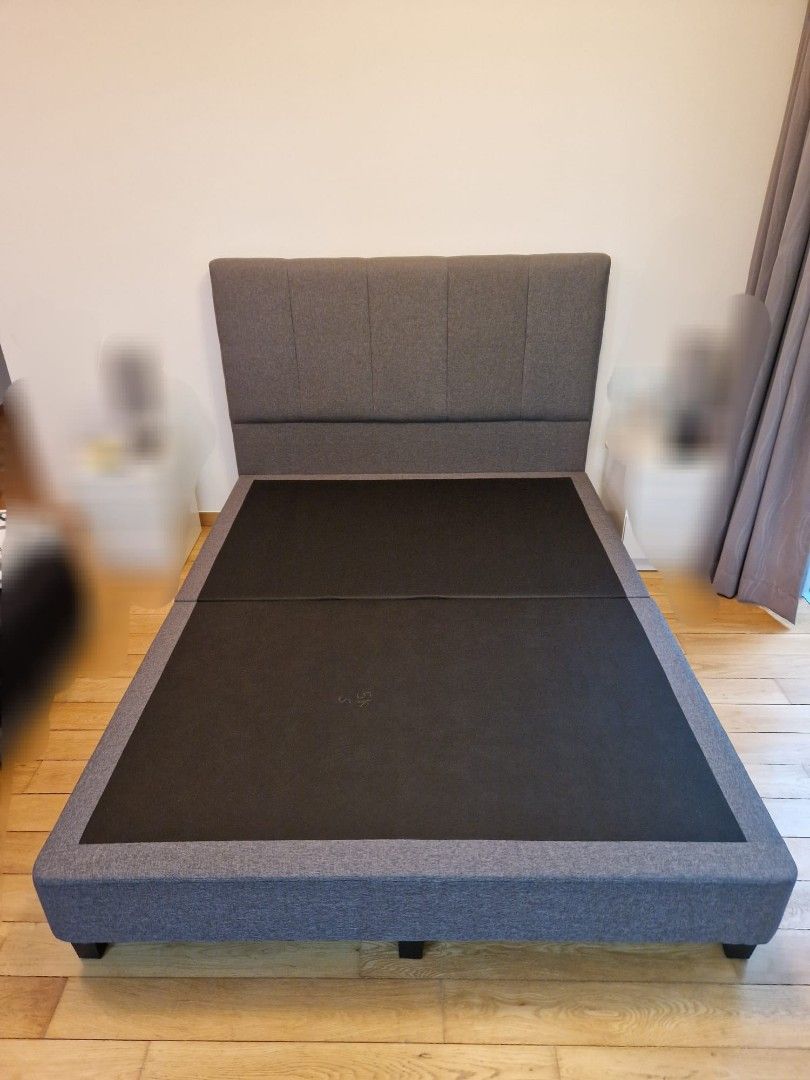 Custom queen bed store frame
